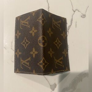Vintage Boho Bags credit card/ business card holder. Authentic LV.